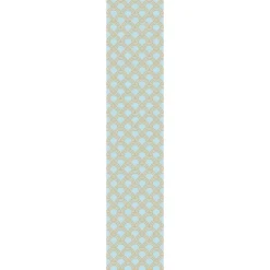 Discount Ambiance Sticker Papier peint intissé pré-encollé - SCANDINAVE ART DÉCO AQUAMARINE ARCHES - 1 rouleau de 300x60cm