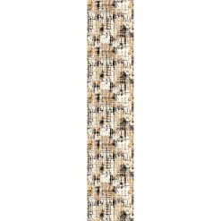 New Ambiance Sticker Papier peint intissé pré-encollé - SCANDINAVE ABSTRAIT TONS AUTOMNE - 1 rouleau de 300x60cm
