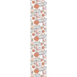 Discount Ambiance Sticker Papier peint intissé pré-encollé - ABSTRAIT PLANTE DE LOTUS - 1 rouleau de 300x60cm