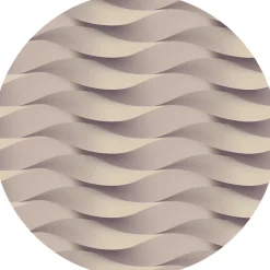 Ambiance Sticker Papier peint intissé pré-encollé fresques géantes - FRESQUE DESIGN VAGUES D'ILLUSION - 90x90cm