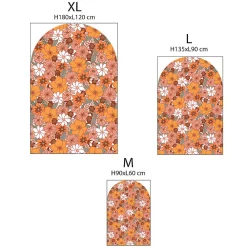 Ambiance Sticker Papier peint intissé pré-encollé fresques géantes - ARCHE COMPOSITION FLORALE D'AUTOMNE - 90x60cm* Papier Peint Fleuri