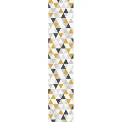 Sale Ambiance Sticker Papier peint intissé pré-encollé - MOTIF GÉOMÉTRIQUE SCANDINAVE TRIANGLES - 1 rouleau de 300x60cm