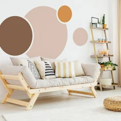 Ambiance Sticker Papier peint intissé pré-encollé fresques géantes - POINTS ABSTRAITS - 160x120cm* Papier Peint Géométrique