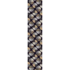 Clearance Ambiance Sticker Papier peint intissé pré-encollé - BOHÈME ETHNIQUE FONCÉ - 1 rouleau de 300x60cm