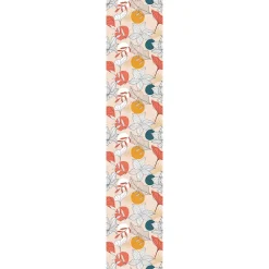 Ambiance Sticker Papier peint intissé pré-encollé - ABSTRAIT FLEURS MULTICOLOR - 1 rouleau de 300x60cm* Papier Peint Fleuri