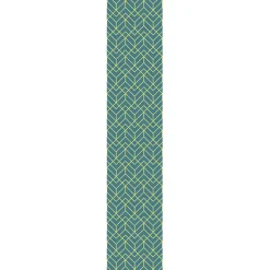 Ambiance Sticker Papier peint intissé pré-encollé - ART DÉCO SCANDINAVE NUANCE BLEU - 1 rouleau de 300x60cm* Papier Peint Art Déco