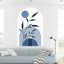 Best Ambiance Sticker Papier peint intissé pré-encollé fresques géantes - FRESQUE ARCHE ÉCLIPSE EN SILENCE - 180x120cm