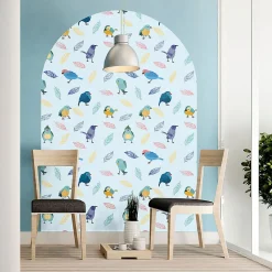 Ambiance Sticker Papier peint intissé pré-encollé fresques géantes - ARCHE DES OISEAUX - 175x120cm* Papier Peint Art Déco