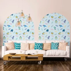 Ambiance Sticker Papier peint intissé pré-encollé fresques géantes - ARCHE DES OISEAUX - 175x120cm* Papier Peint Art Déco