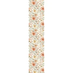 Ambiance Sticker Papier peint intissé pré-encollé - FLEURS VINTAGE COQUELICOTS - 1 rouleau de 300x60cm* Papier Peint Fleuri