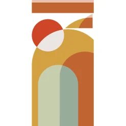 Sale Ambiance Sticker Papier peint intissé pré-encollé fresques géantes - ARCHES DU CRÉPUSCULE - 250x120cm