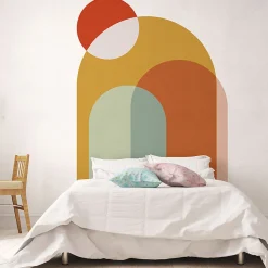 Sale Ambiance Sticker Papier peint intissé pré-encollé fresques géantes - ARCHES DU CRÉPUSCULE - 250x120cm