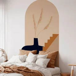 Ambiance Sticker Papier peint intissé pré-encollé fresques géantes - ARCHE VASE GÉANT - 100x60cm* Papier Peint Art Déco