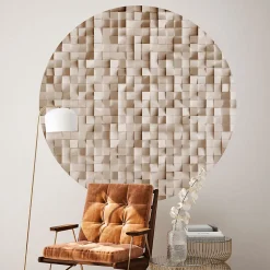 Ambiance Sticker Papier peint intissé pré-encollé fresques géantes - FRESQUE MOSAÏQUE - 60x60cm* Papier Peint Art Déco
