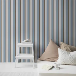 Clearance Superfresco Easy Papier peint intissé rayures tricolores