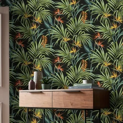 Superfresco Easy Papier peint intissé tropical Strelizia* Papier Peint Naturel Et Tropical