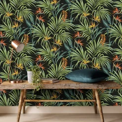 Superfresco Easy Papier peint intissé tropical Strelizia* Papier Peint Naturel Et Tropical