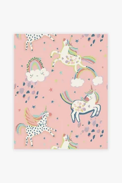 Outlet Next Papier peint intissé unicornes et arc en ciel