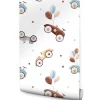 Outlet Muralo Papier Peint Intisse VOITURES Ballons Etoiles Colorees Pour Chambre D'Enfant