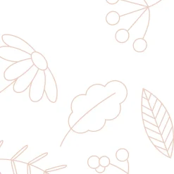 Acte Déco Papier peint panoramique enfant Danse des Feuilles, Beige 525 x 250cm*Enfant Papier Peint Enfant
