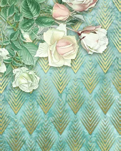 Outlet Komar Papier Peint panoramique sur intissé Rose Poem 200 x 250 cm