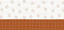Acte Déco Papier peint panoramique enfant Oiseaux, Brun 450 x 250cm*Enfant Papier Peint Enfant