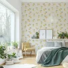 Acte Déco Papier peint panoramique enfant Citrons, Jaune 375 x 250cm*Enfant Papier Peint Enfant