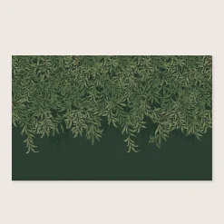 William Morris at Home Papier peint panoramique intissé Willow bough deep vert L.4000 x l.250cm William Morris