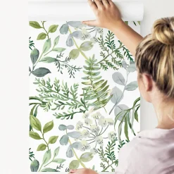 Online Muralo Papier Peint Pour La Chambre PLANTES Fleurs Feuilles