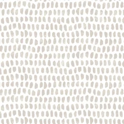GoodHome Papier peint pré-encollé vinyle intissé géométrique Easy Roll Ascott beige l.53 x H.1005 cm* Papier Peint Pré-Encollé