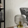 Discount GoodHome Papier peint pré-encollé vinyle intissé géométrique Easy Roll Brya noir l.53 x H.1005 cm