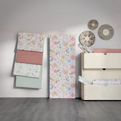 Outlet GoodHome Papier peint pré-encollé vinyle intissé uni terracotta Easy Roll Coppins l.53 x H.1005 cm