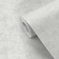 Outlet GoodHome Papier peint pré-encollé vinyle intissé imitation carrelage Easy Roll Benham gris l.53 x H.1005 cm