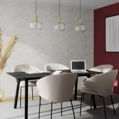 Outlet GoodHome Papier peint pré-encollé vinyle intissé imitation carrelage Easy Roll Benham gris l.53 x H.1005 cm