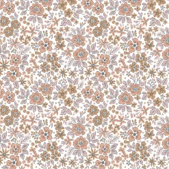 GoodHome Papier peint pré-encollé vinyle intissé fleuri rose Easy Roll Lovko l.53 x H.1005 cm* Papier Peint Fleuri|Papier Peint Pour Couloir