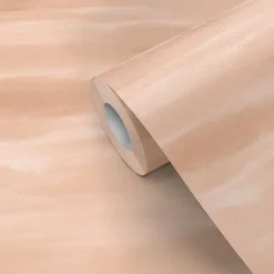 GoodHome Papier peint pré-encollé vinyle intissé Easy Roll Bellevue rose l.53 x H.1005 cm* Papier Peint Pré-Encollé|Papier Peint Imitant