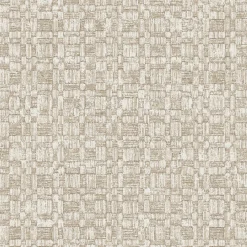 Hot GoodHome Papier peint pré-encollé vinyle intissé uni Easy Roll Cahors beige l.53 x H.1005 cm