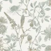 Ugepa Papier peint vinyle grainé sur intissé botanique feuillage vert L.1001 x l.53 cm Ugépa* Papier Peint Pour Salle De Bains|Papier Peint Naturel Et Tropical