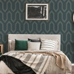 Discount GoodHome Papier peint vinyle intissé Matariya