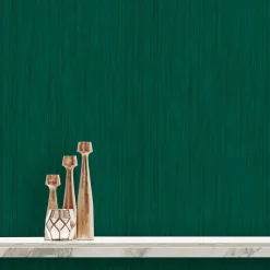 Discount GoodHome Papier peint Vinyle Intissé Lery vert
