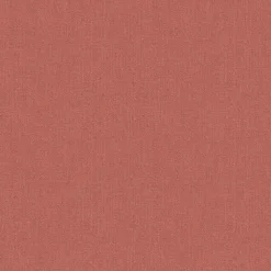 GoodHome Papier peint vinyle intissé effet textile rose terracotta L.10m x l.53cm* Papier Peint Pour Couloir|Papier Peint Uni