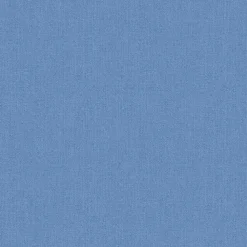 GoodHome Papier peint vinyle intissé effet textile bleu L.10m x l.53cm* Papier Peint Pour Couloir|Papier Peint Pour Chambre