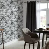 GoodHome Papier peint vinyle intissé texturé Chooky* Papier Peint Pour Chambre|Papier Peint Naturel Et Tropical