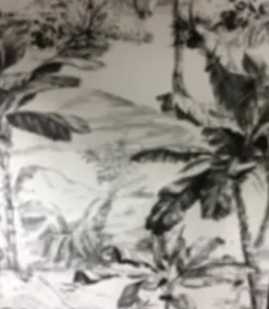 GoodHome Papier peint vinyle intissé texturé Chooky* Papier Peint Pour Chambre|Papier Peint Naturel Et Tropical