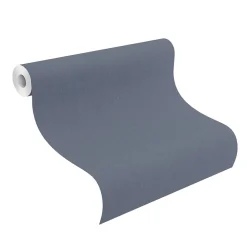 Rasch Papier peint vinyle intissé expansé pointe bleu marine L.1001 x l.53cm* Papier Peint Pour Couloir|Papier Peint Pour Salon