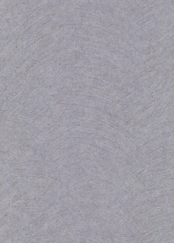 Erismann Papier peint vinyle intissé uni gris L.1005 x l.53cm, Flair