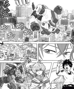 Ugepa Papier peint vinyle intissé enfant manga noir et blanc L. 1005 x l. 53cm*Enfant Papier Peint Pour Couloir|Papier Peint Pour Cuisine