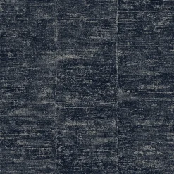 Clearance GoodHome Papier peint Vinyle intissé Quapaw bleu l.53 x H.1000 cm