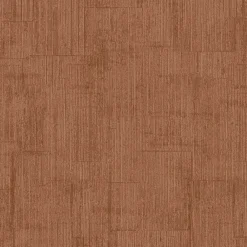 Clearance Lutece Papier peint vinyle intissé uni Kopa terracotta L.1005 x l.53cm Lutèce