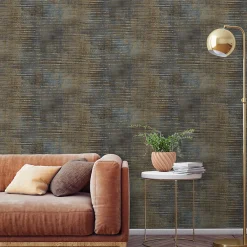 Clearance GoodHome Papier peint Vinyle Intissé Fluoe ble